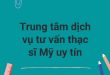 Trung tâm dịch vụ tư vấn thạc sĩ Mỹ uy tín